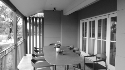 11. Verandah Before BW